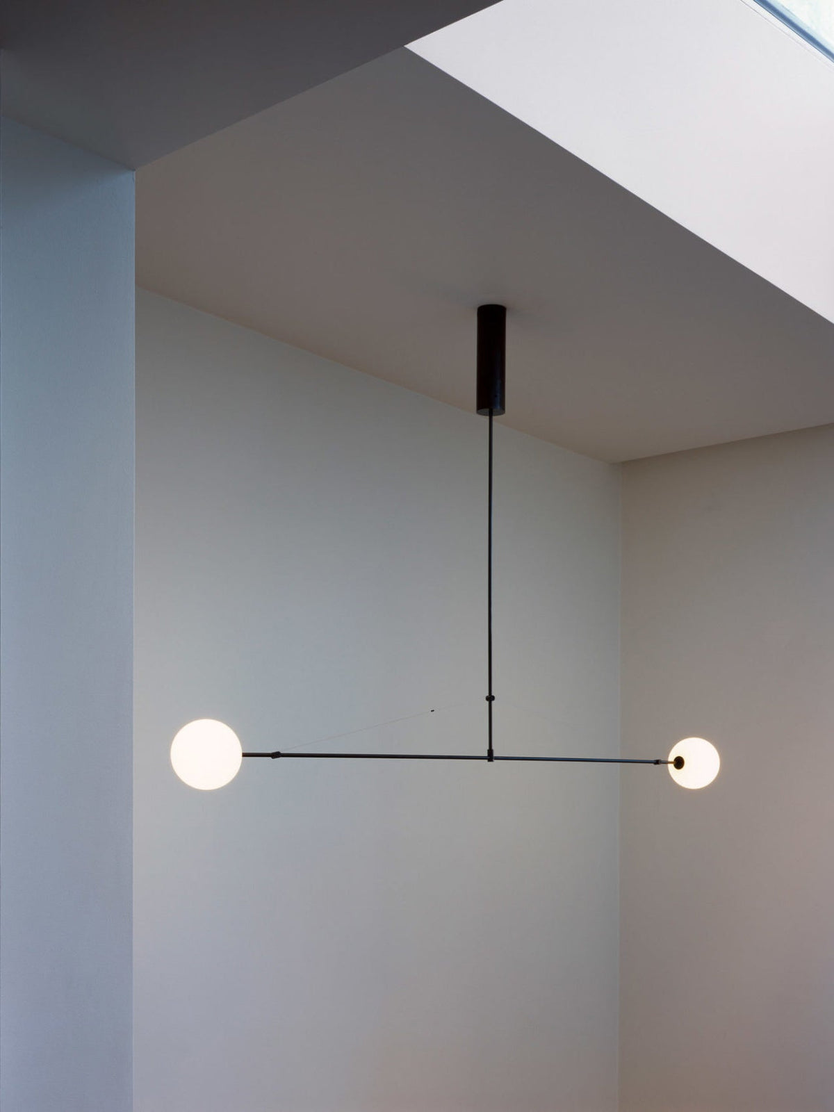Viraiseon Kronleuchter Mobile Schwarz Minimalistisch