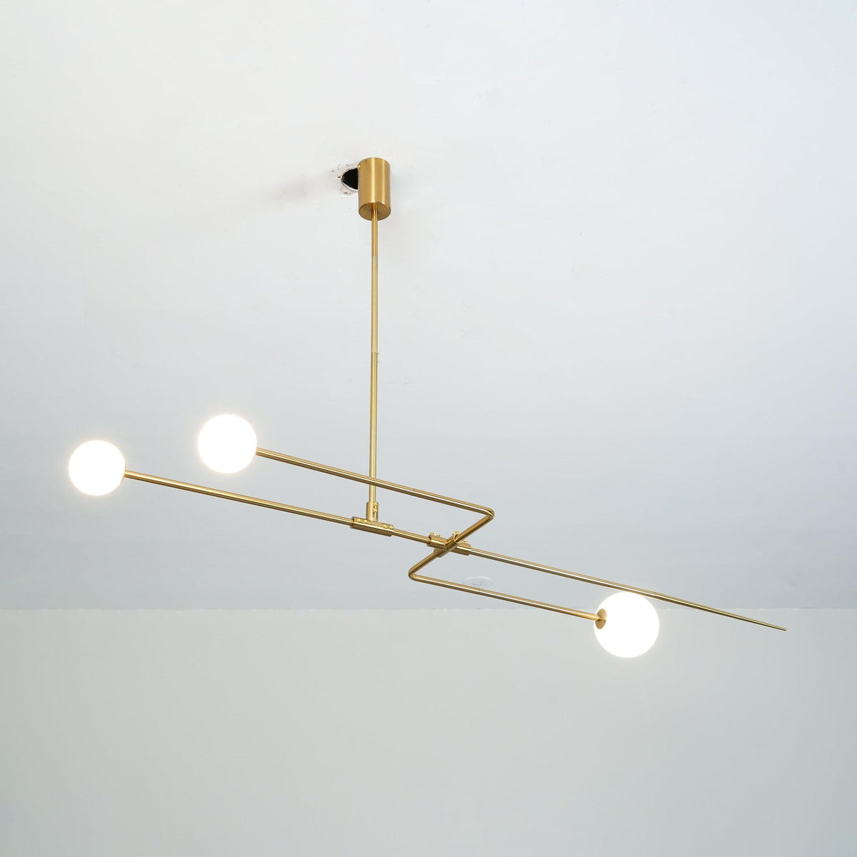 Viraiseon Kronleuchter Mobile Schwarz Minimalistisch