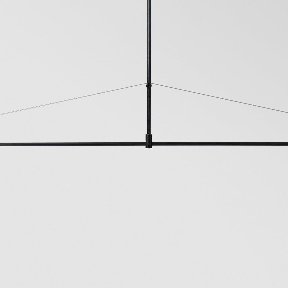Viraiseon Kronleuchter Mobile Schwarz Minimalistisch