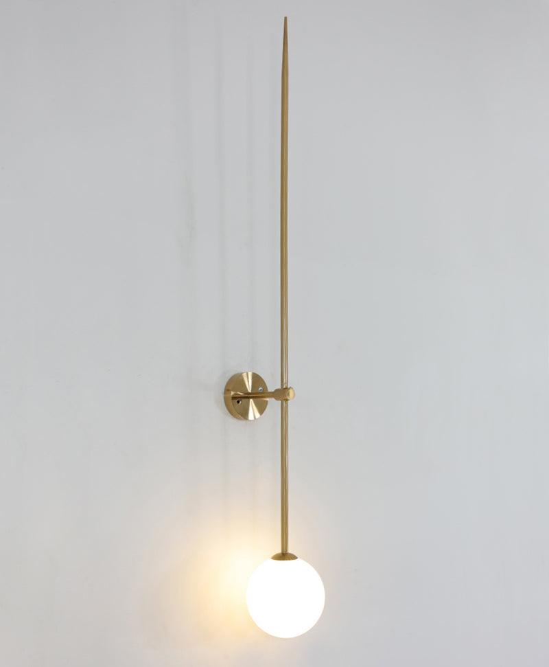 Veluelle zeitgenössische minimalistische mobile Pendelleuchte aus Glas Wandleuchte
