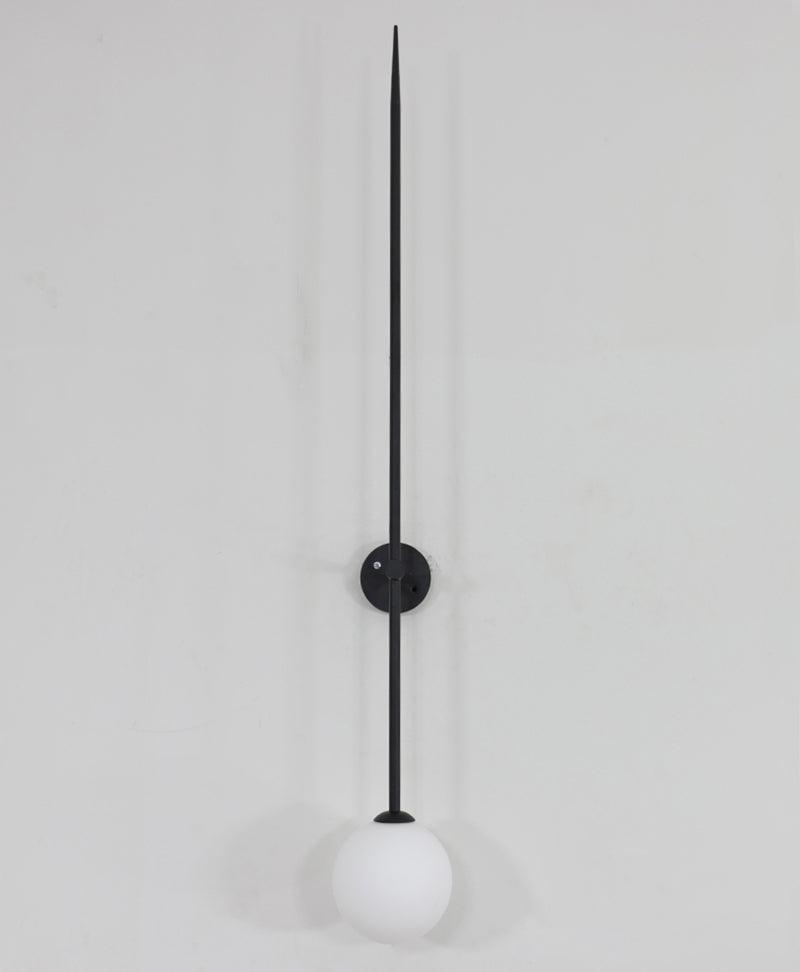 Veluelle zeitgenössische minimalistische mobile Pendelleuchte aus Glas Wandleuchte