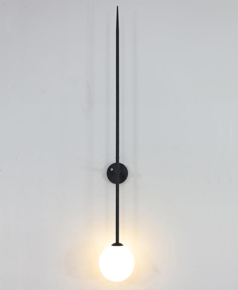 Veluelle zeitgenössische minimalistische mobile Pendelleuchte aus Glas Wandleuchte