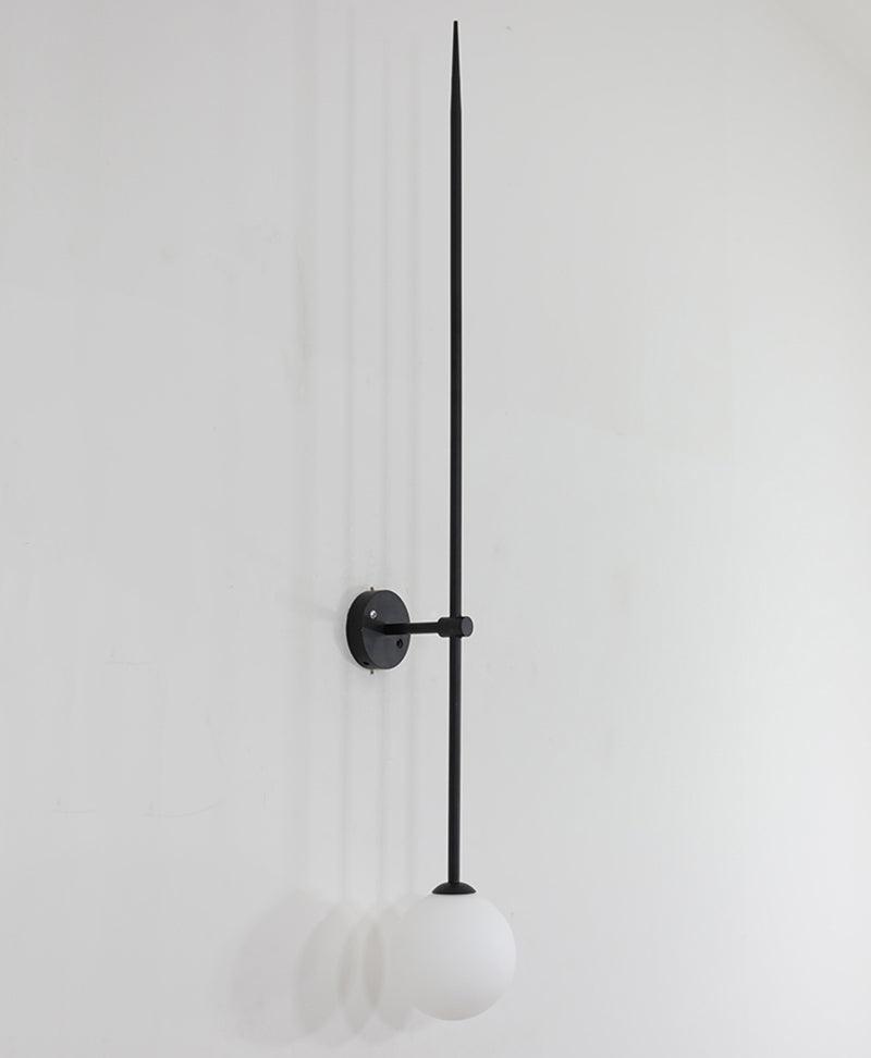 Veluelle zeitgenössische minimalistische mobile Pendelleuchte aus Glas Wandleuchte