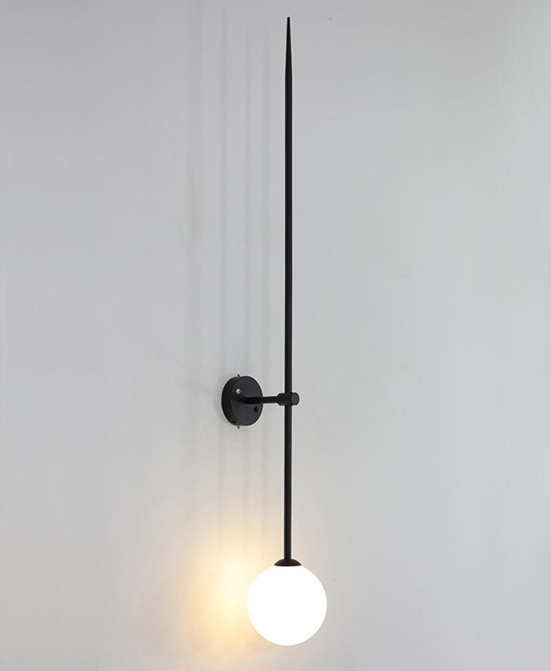 Veluelle zeitgenössische minimalistische mobile Pendelleuchte aus Glas Wandleuchte