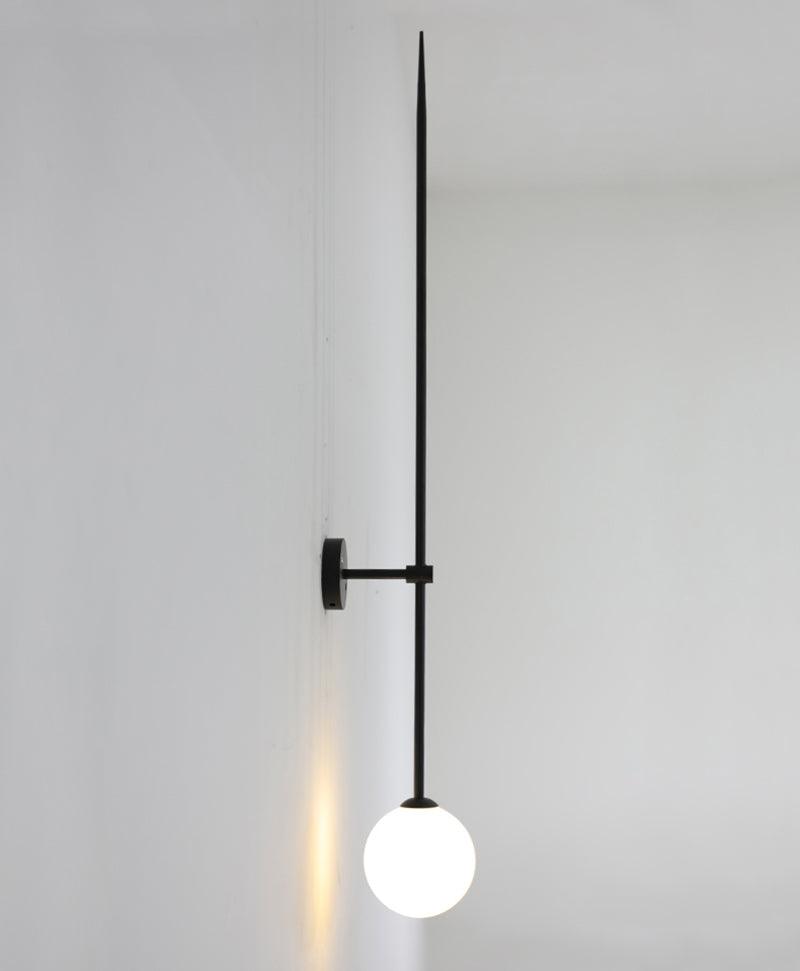 Veluelle zeitgenössische minimalistische mobile Pendelleuchte aus Glas Wandleuchte