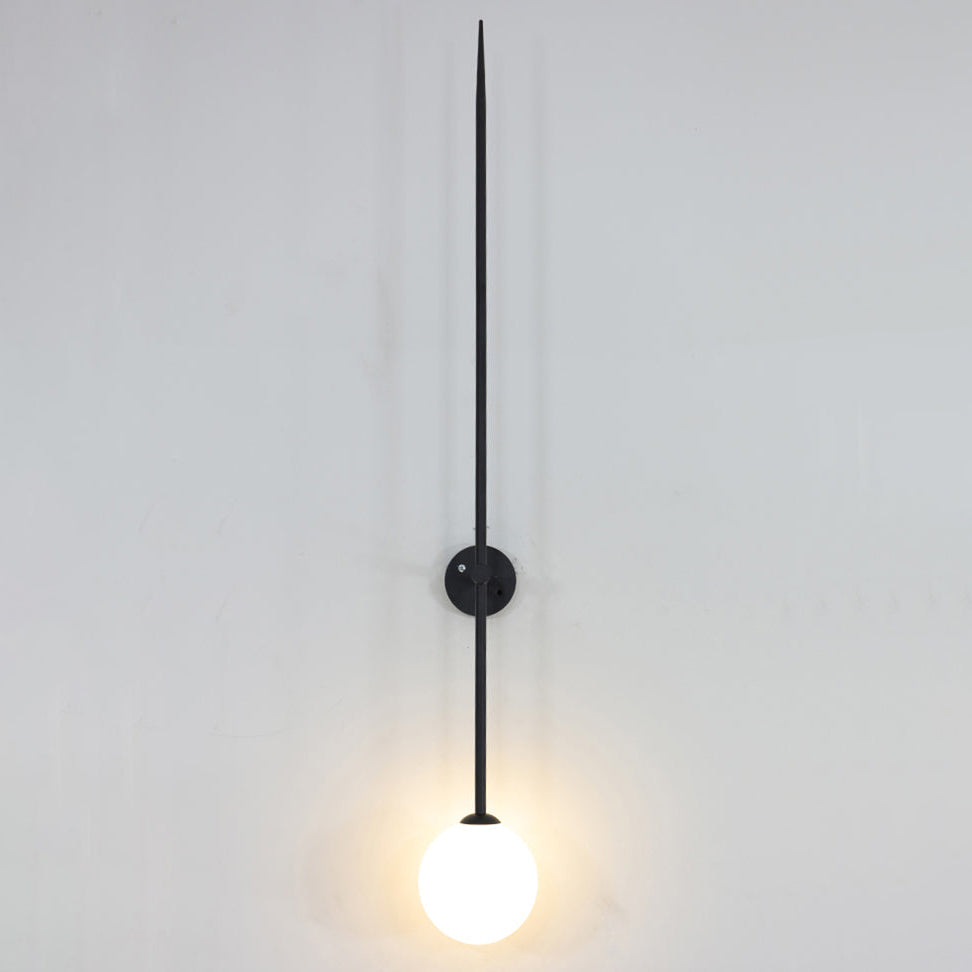 Veluelle zeitgenössische minimalistische mobile Pendelleuchte aus Glas Wandleuchte