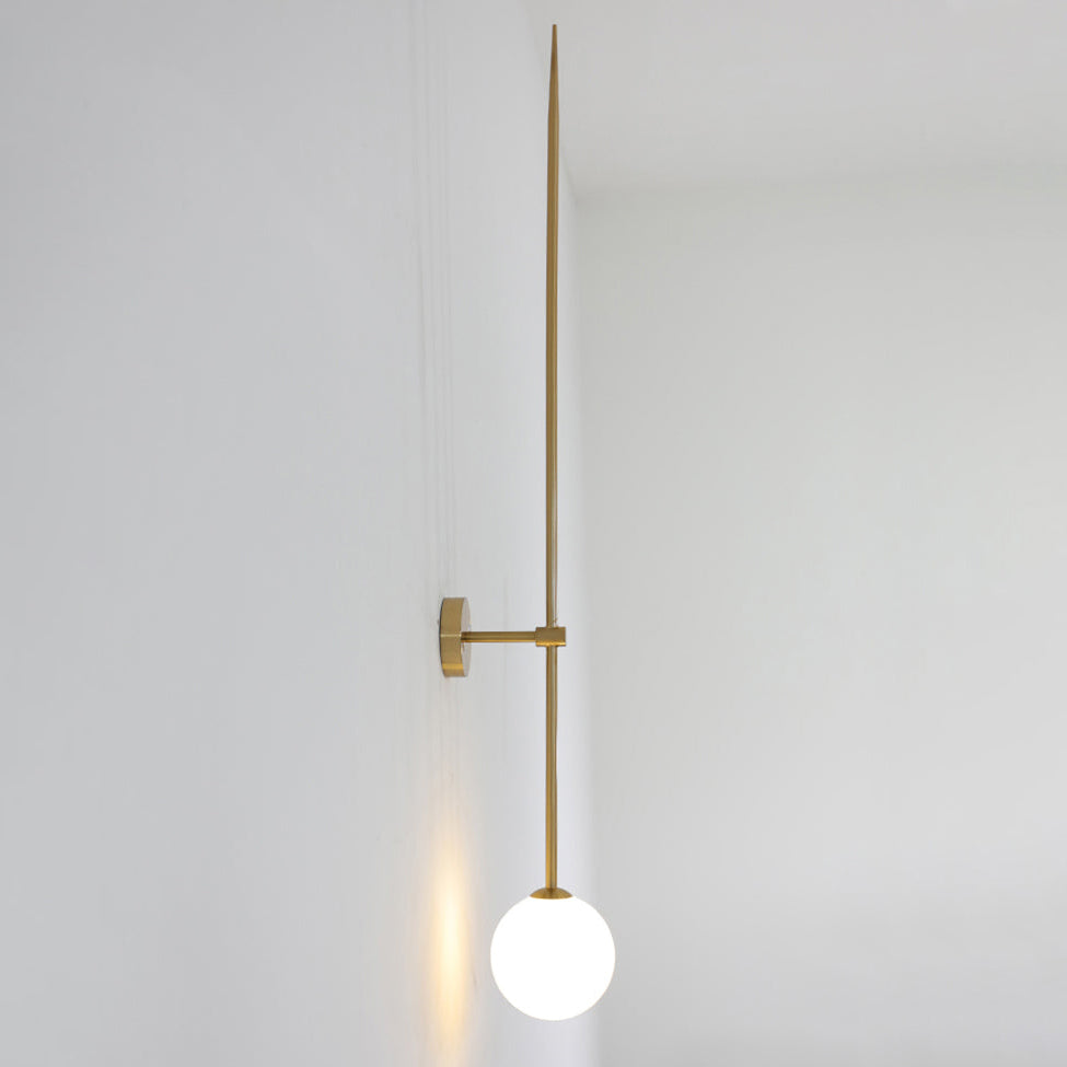 Veluelle zeitgenössische minimalistische mobile Pendelleuchte aus Glas Wandleuchte