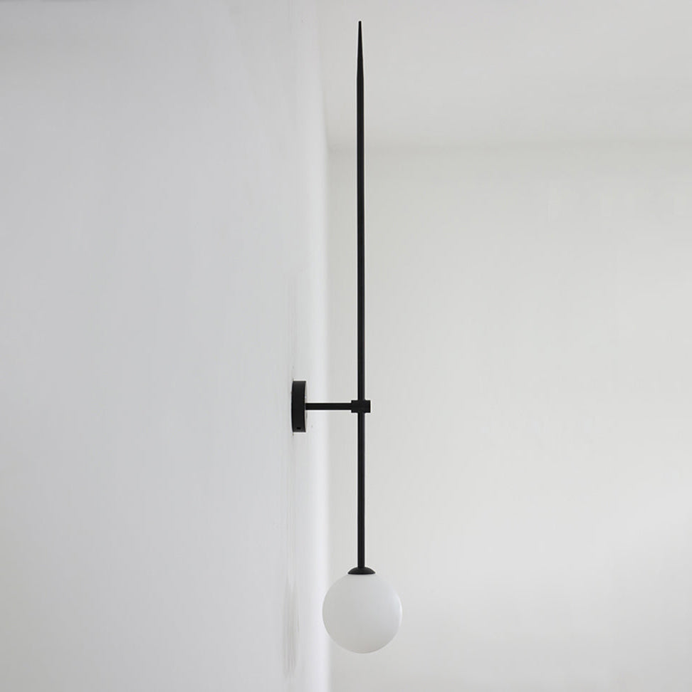 Veluelle zeitgenössische minimalistische mobile Pendelleuchte aus Glas Wandleuchte