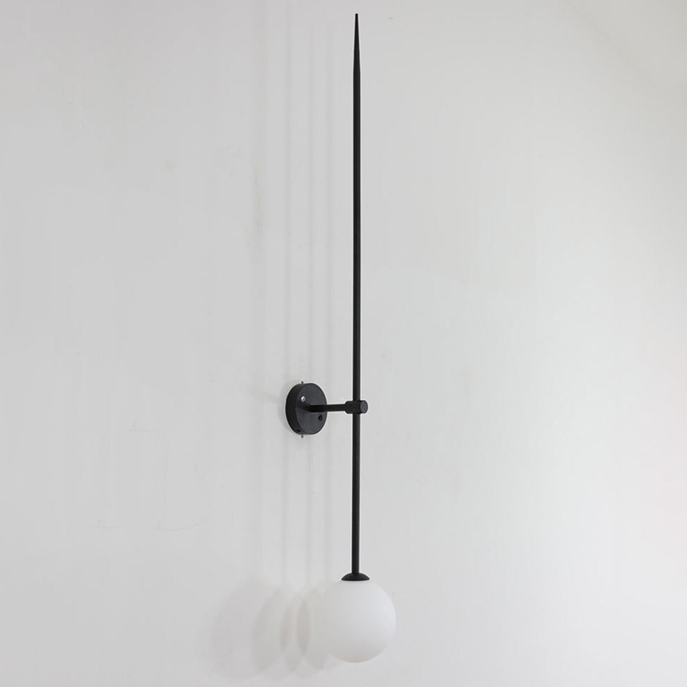 Veluelle zeitgenössische minimalistische mobile Pendelleuchte aus Glas Wandleuchte