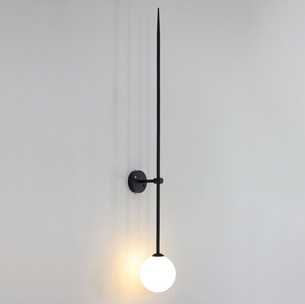 Veluelle zeitgenössische minimalistische mobile Pendelleuchte aus Glas Wandleuchte