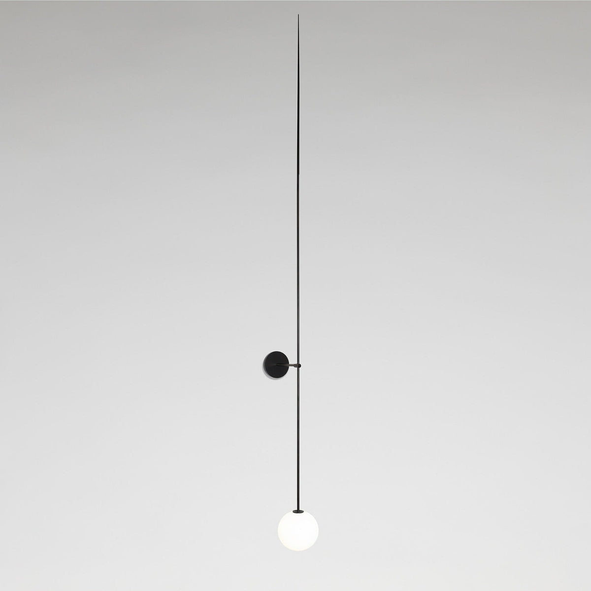 Veluelle zeitgenössische minimalistische mobile Pendelleuchte aus Glas Wandleuchte