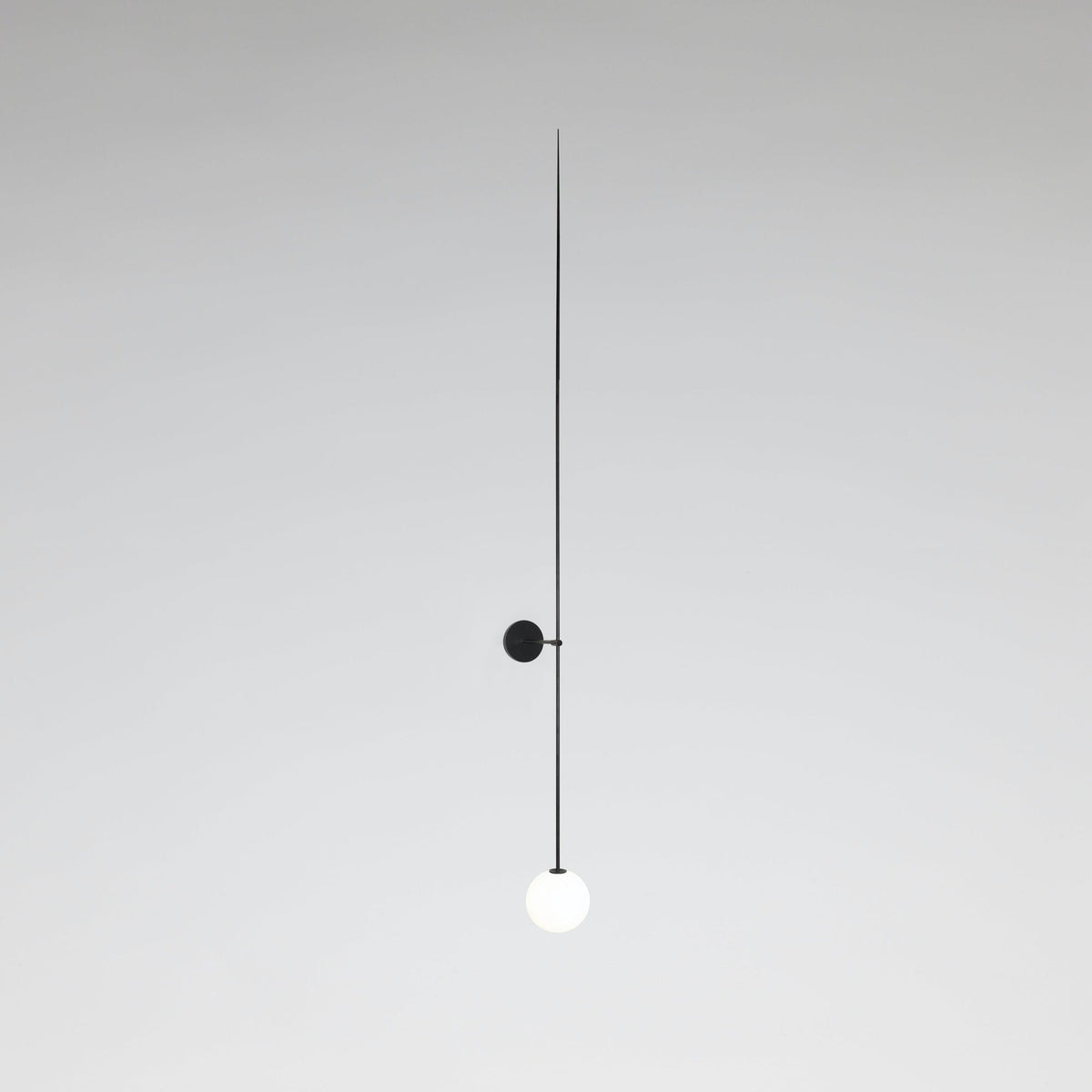 Veluelle zeitgenössische minimalistische mobile Pendelleuchte aus Glas Wandleuchte