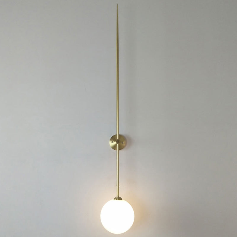 Veluelle zeitgenössische minimalistische mobile Pendelleuchte aus Glas Wandleuchte