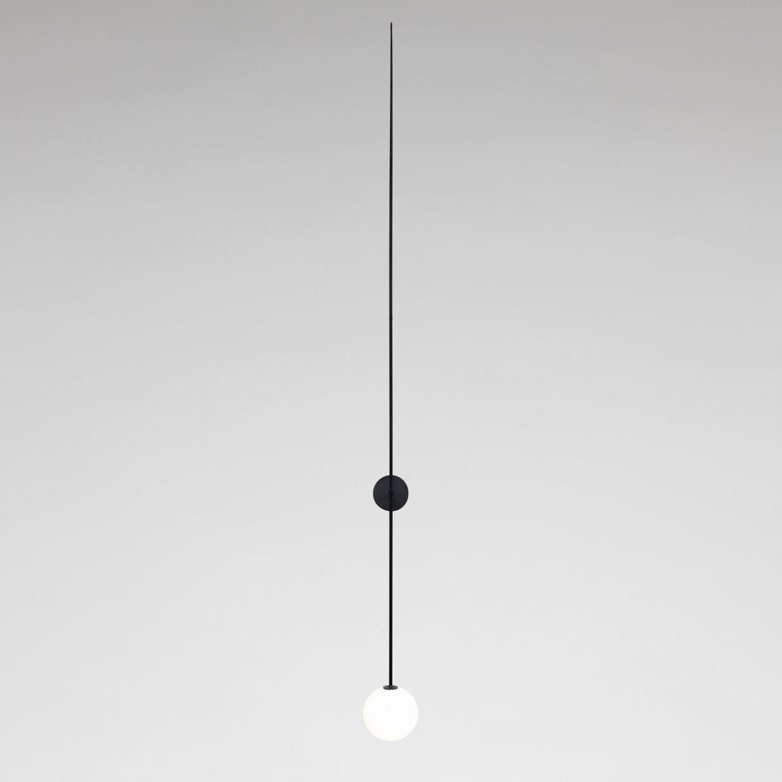 Veluelle zeitgenössische minimalistische mobile Pendelleuchte aus Glas Wandleuchte