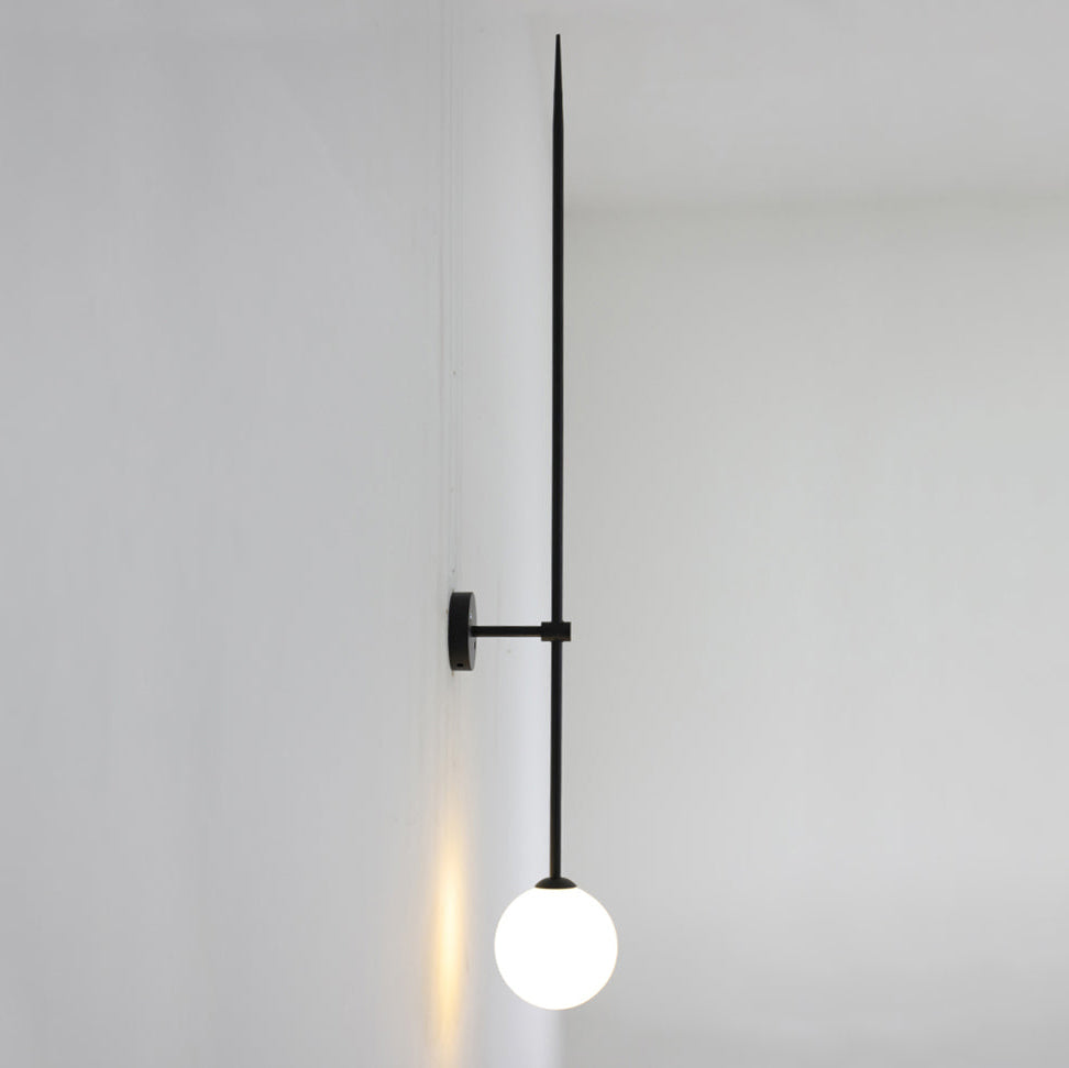 Veluelle zeitgenössische minimalistische mobile Pendelleuchte aus Glas Wandleuchte