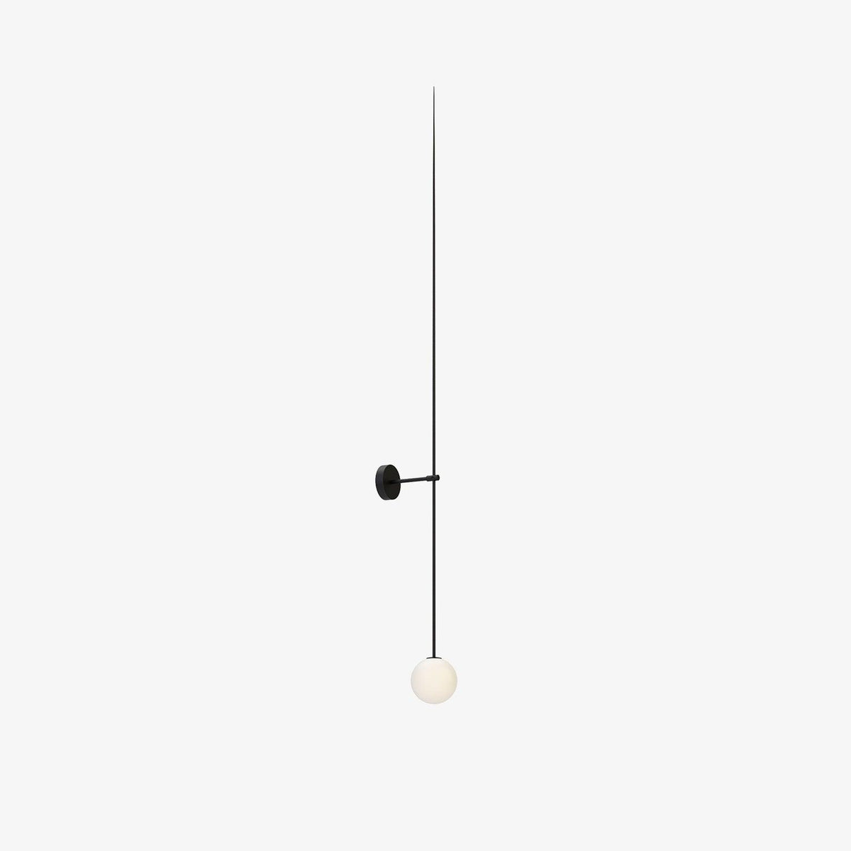 Veluelle zeitgenössische minimalistische mobile Pendelleuchte aus Glas Wandleuchte