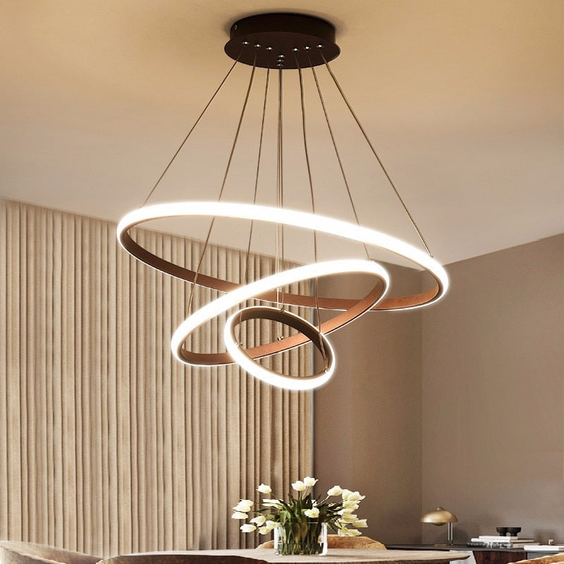 Arisha Pendelleuchte Modern Ring LED  Ess/Schlaf/Wohnzimmer