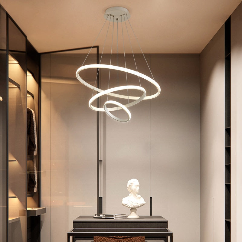 Arisha Pendelleuchte Modern Ring LED  Ess/Schlaf/Wohnzimmer