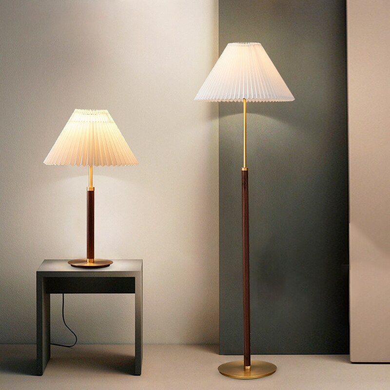 Muto Modern LED Stehlampe Weiß Ess/Wohnzimmer Stoff&Metal