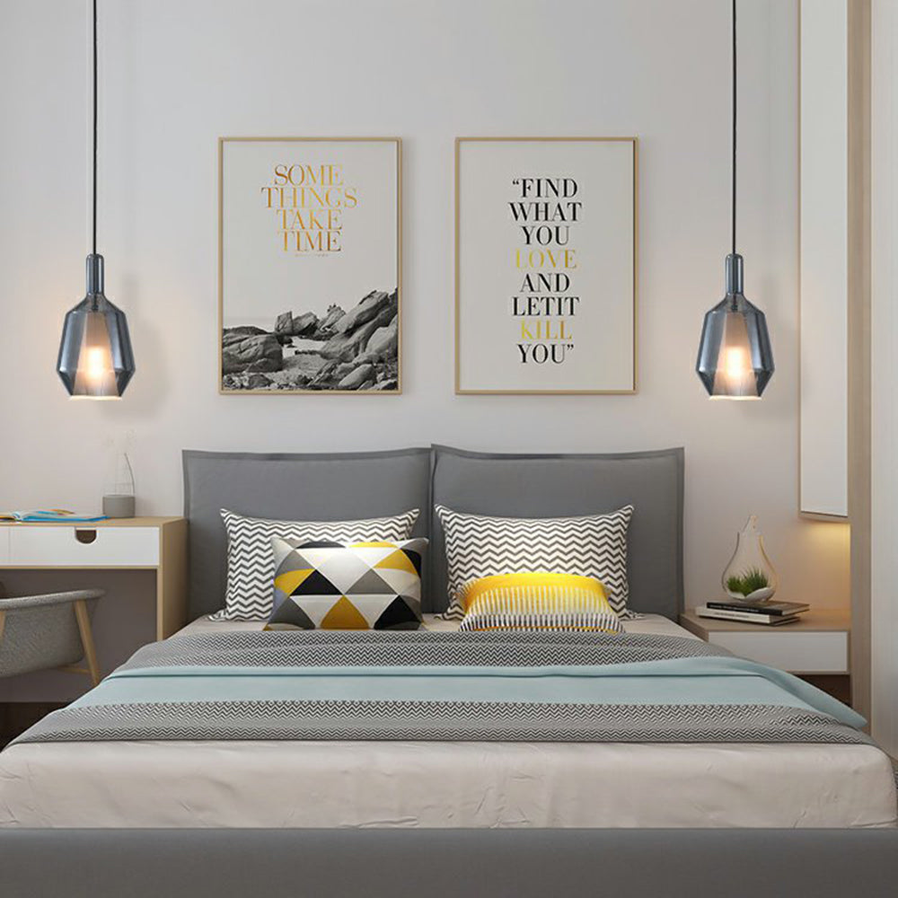 Valentina Modern Glas Pendelleuchte Wohnzimmer