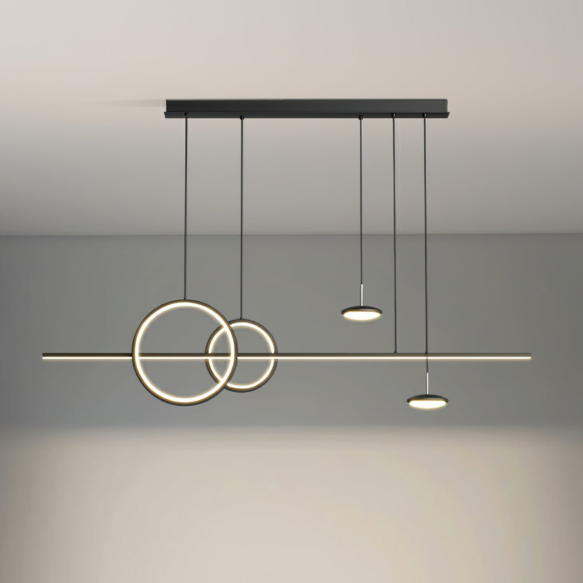 Tildas Pendelleuchte Geometrischer Ring Minimalistisch