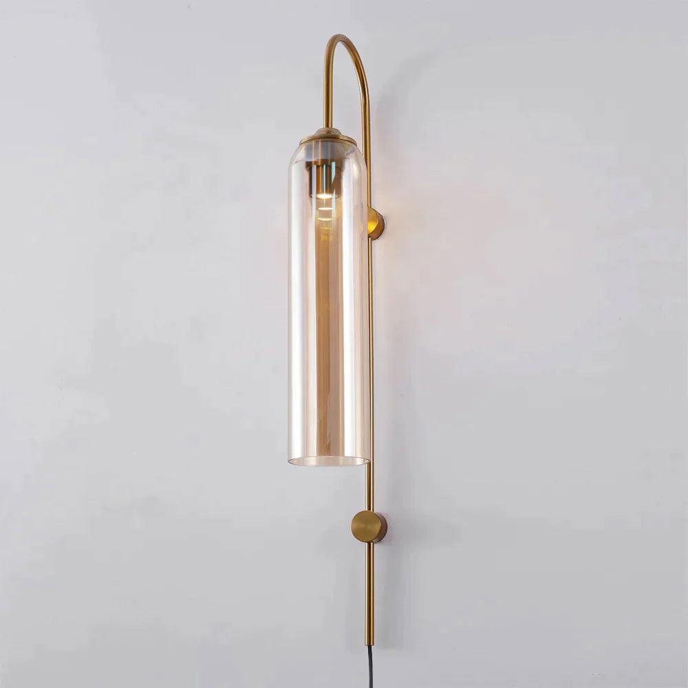 Talor Moderne Glas-Wandleuchte