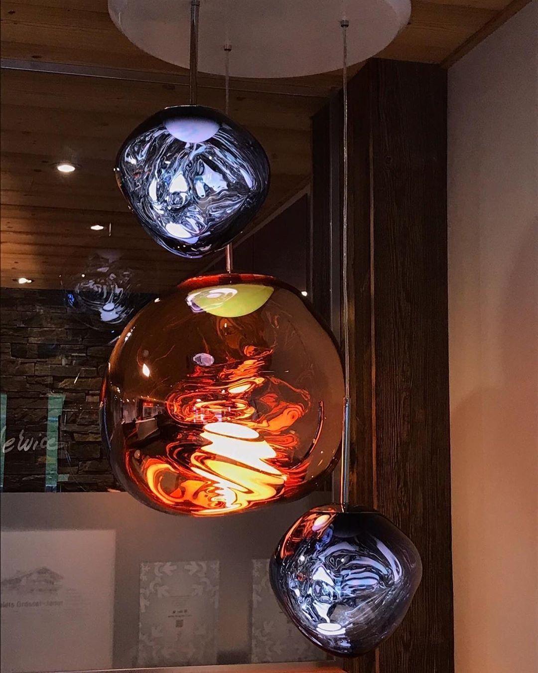 Niriena Pendelleuchte modern Lava Acryl