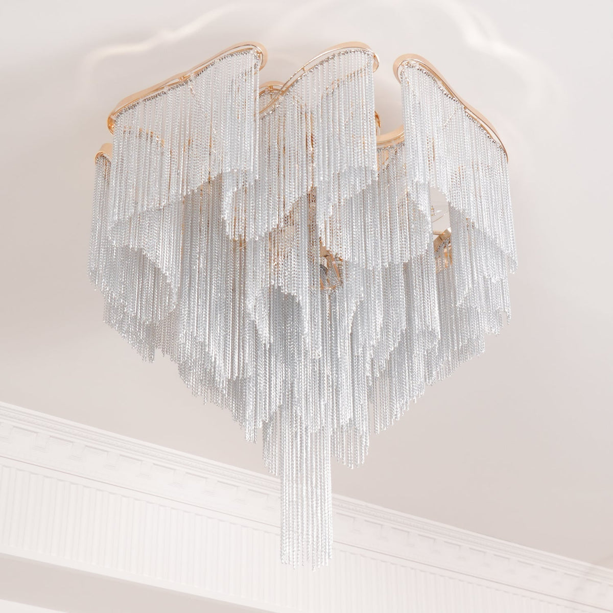 Mevrin Deckenleuchte zeitgenössische Tassel-Kunst moderne Ausführung