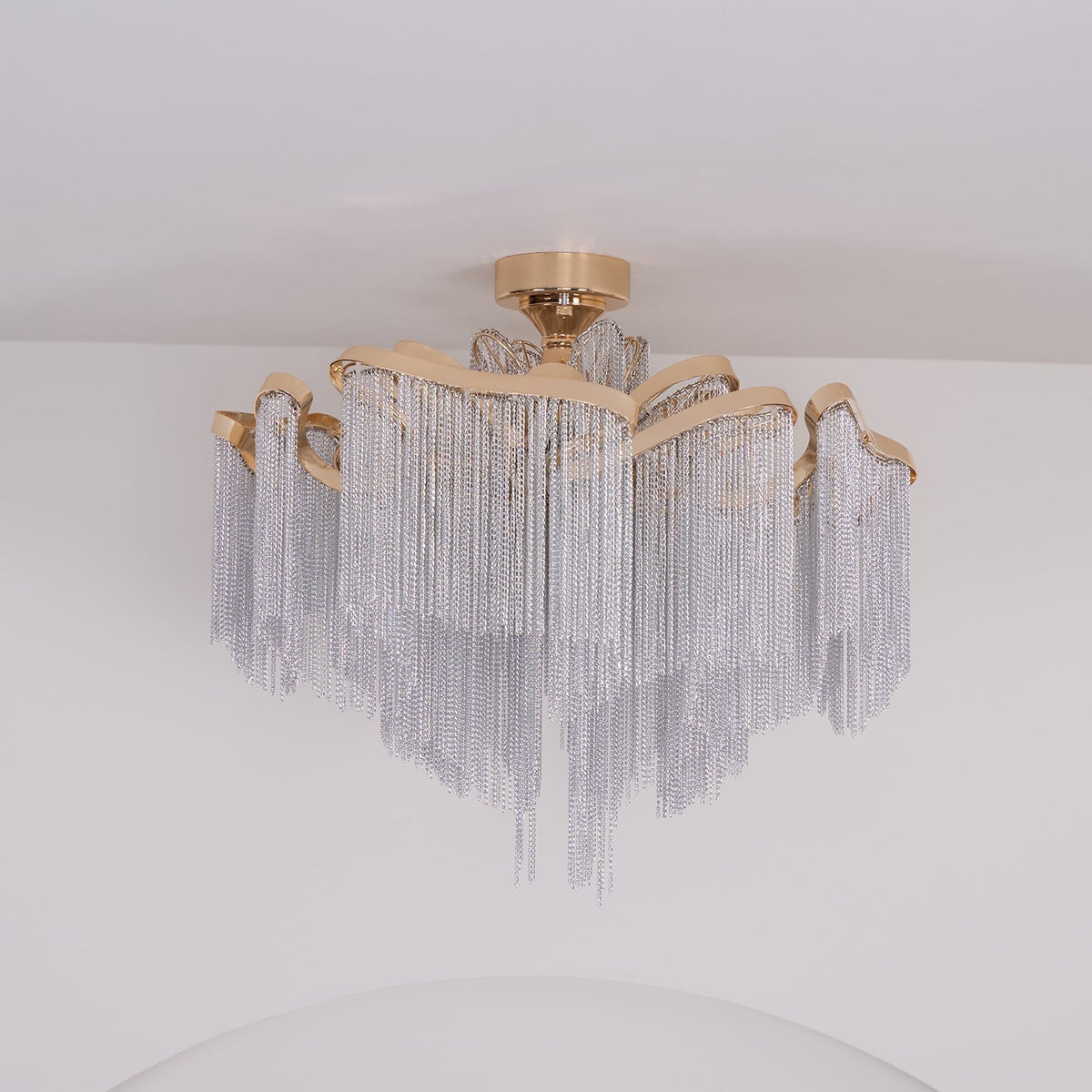 Mevrin Deckenleuchte zeitgenössische Tassel-Kunst moderne Ausführung
