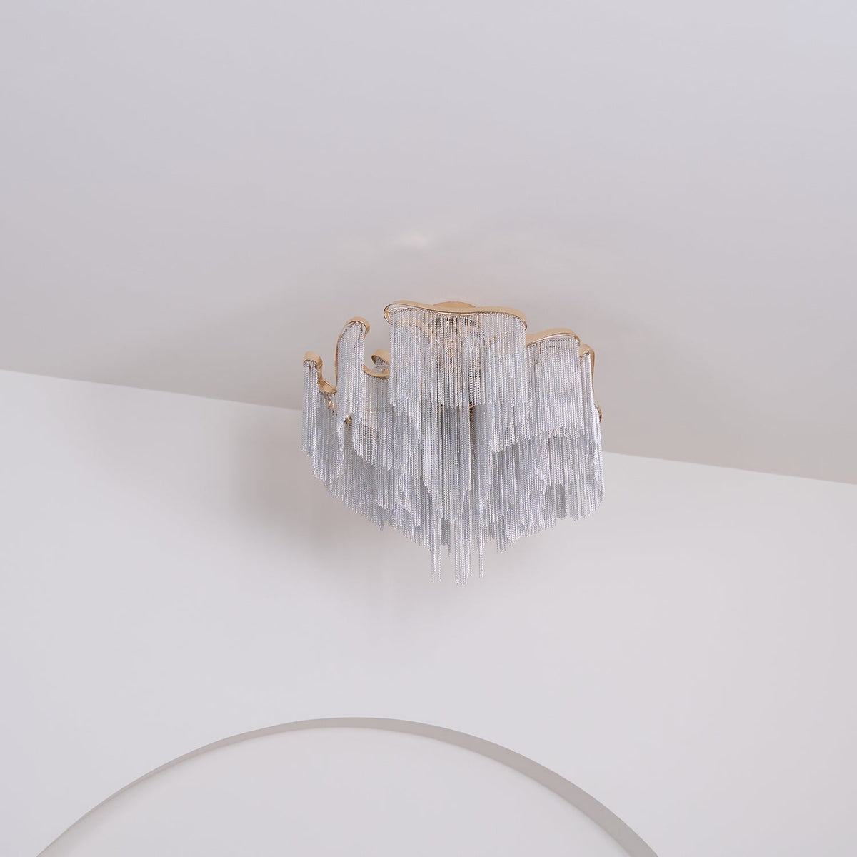 Mevrin Deckenleuchte zeitgenössische Tassel-Kunst moderne Ausführung