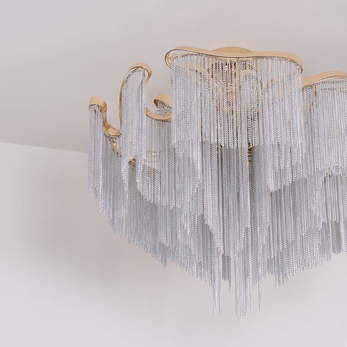 Mevrin Deckenleuchte zeitgenössische Tassel-Kunst moderne Ausführung