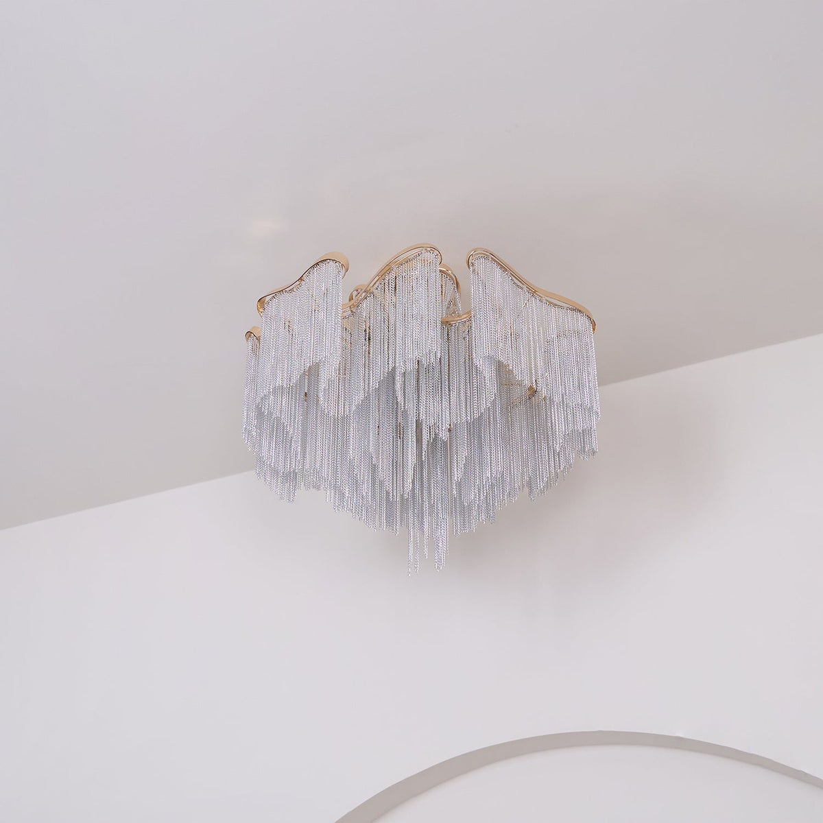 Mevrin Deckenleuchte zeitgenössische Tassel-Kunst moderne Ausführung