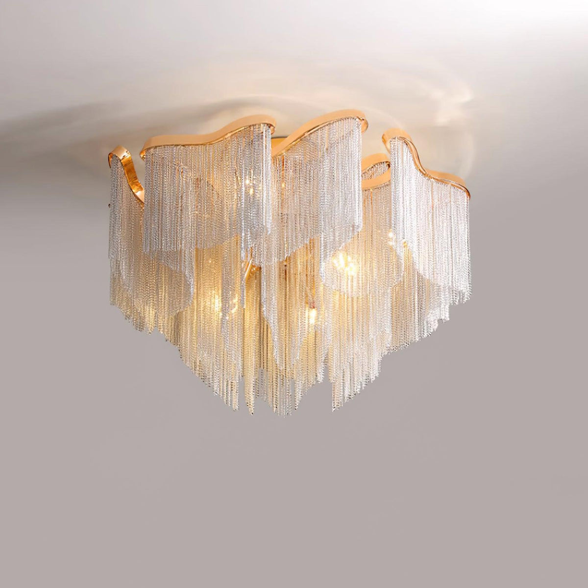 Mevrin Deckenleuchte zeitgenössische Tassel-Kunst moderne Ausführung