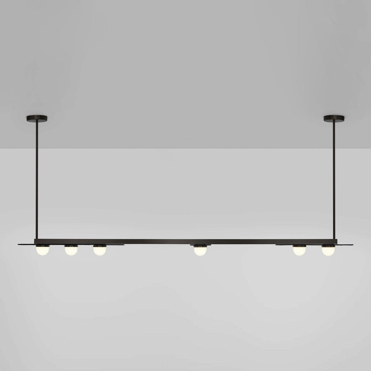 Solerelle Kronleuchter LED Linear Goldrahmen