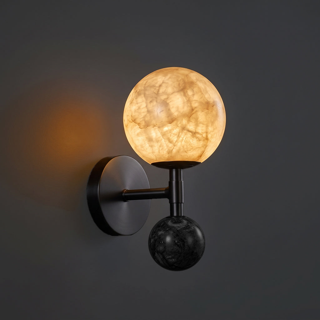 Tarrowcombe Wandleuchte aus Alabaster
