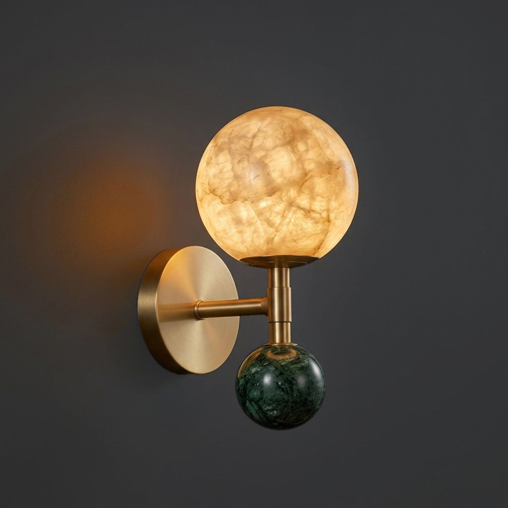 Tarrowcombe Wandleuchte aus Alabaster