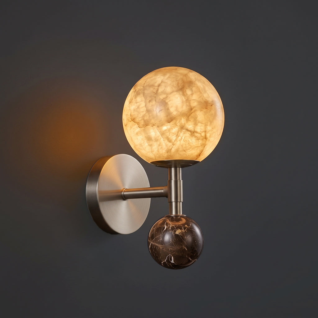 Tarrowcombe Wandleuchte aus Alabaster