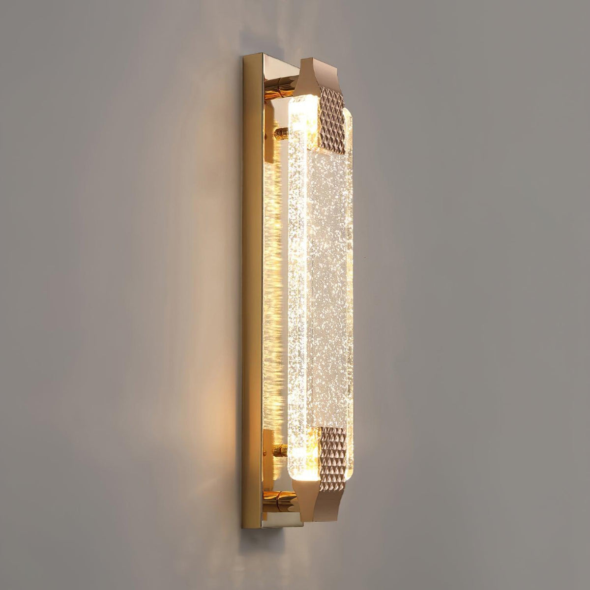 Tevan Kristall-Glam-Wandleuchte