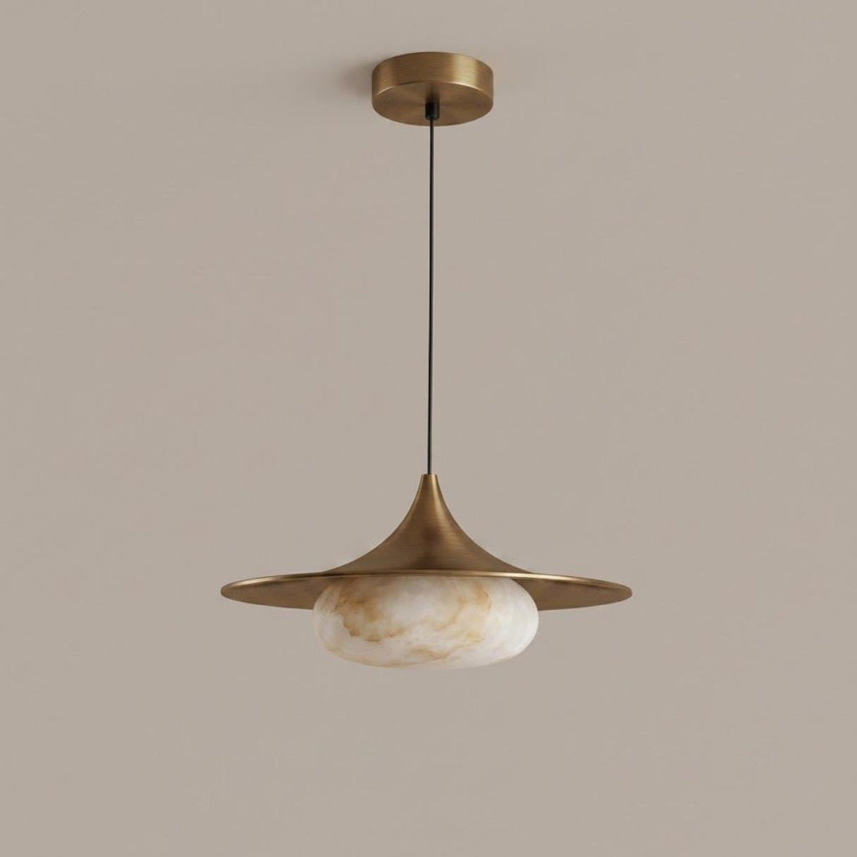 Fallowcrest Alabaster-Pendelleuchte