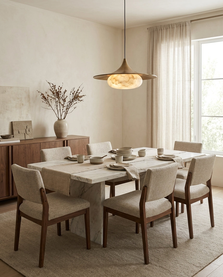 Fallowcrest Alabaster-Pendelleuchte