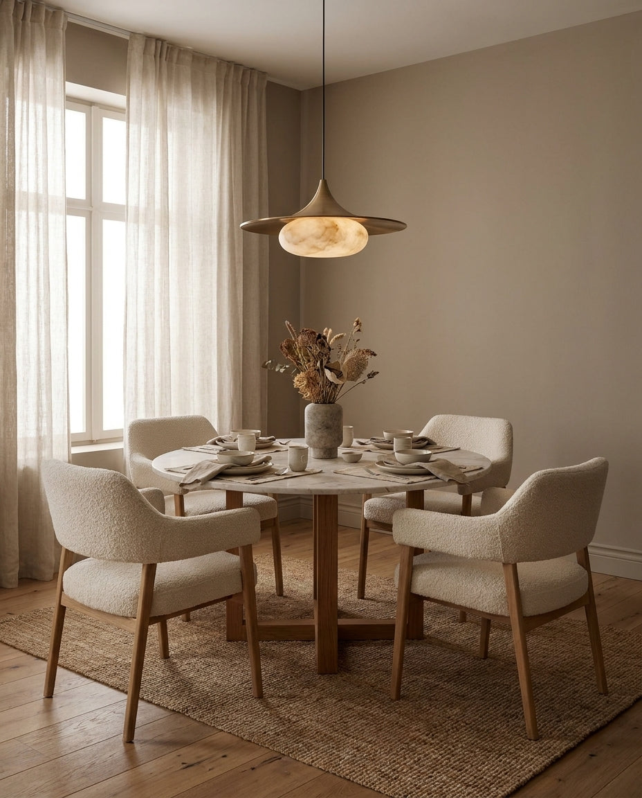 Fallowcrest Alabaster-Pendelleuchte