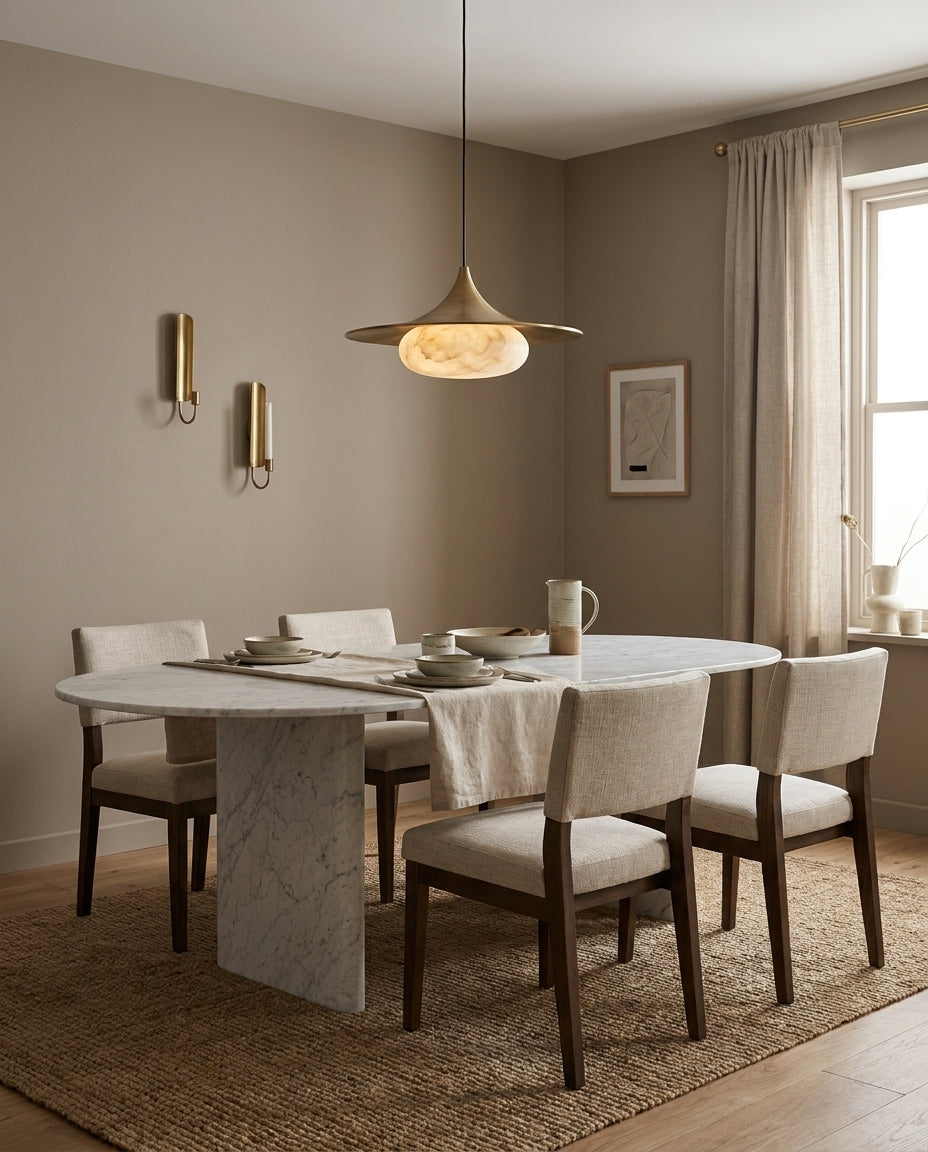 Fallowcrest Alabaster-Pendelleuchte
