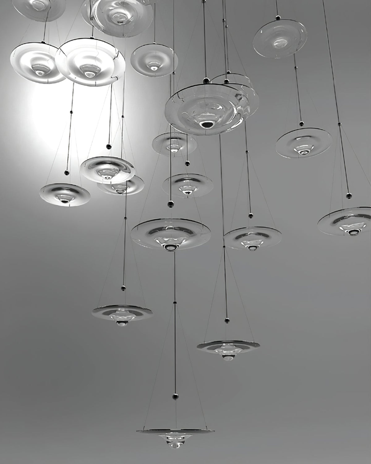 Aurivine Messing minimalistische Pendelleuchte