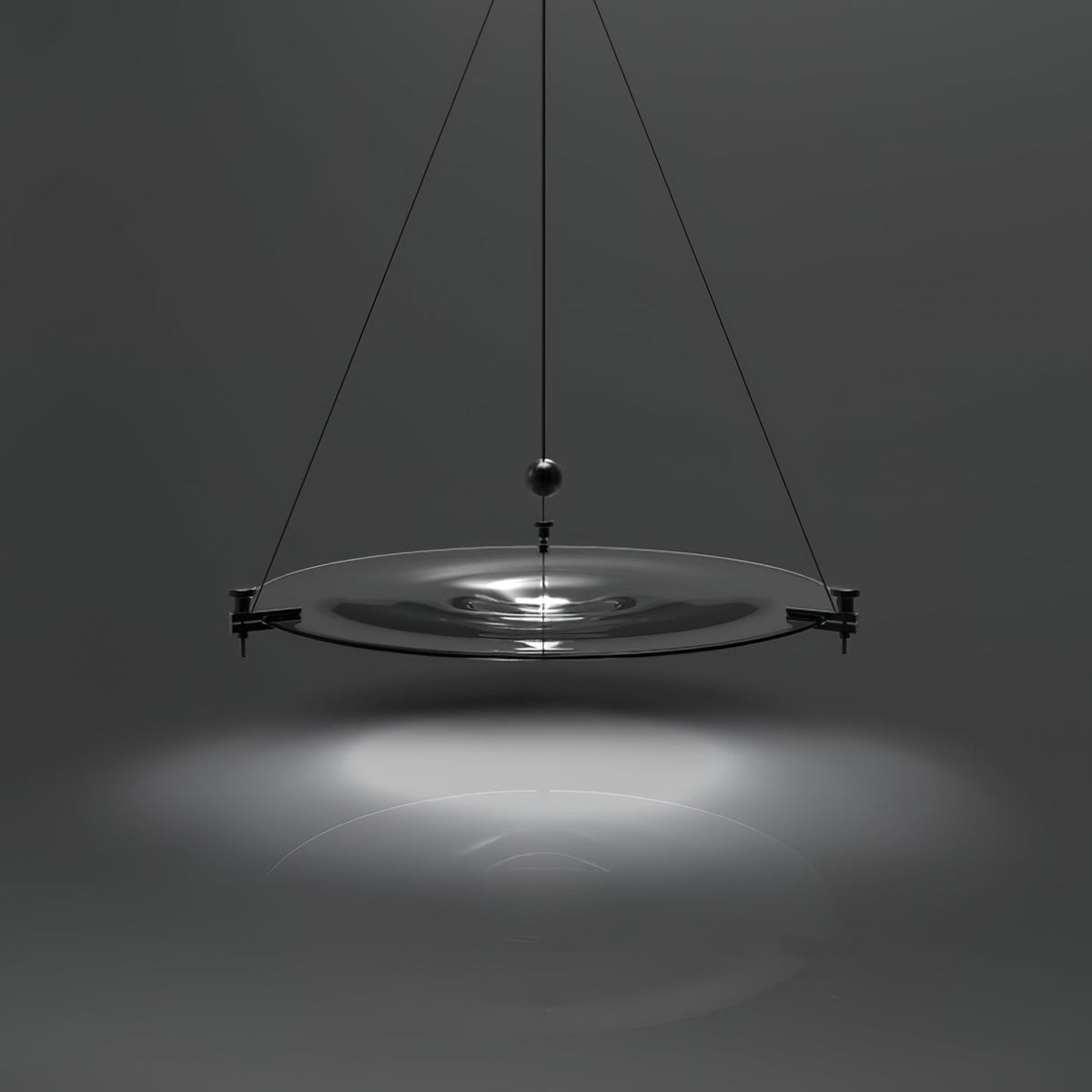 Aurivine Messing minimalistische Pendelleuchte