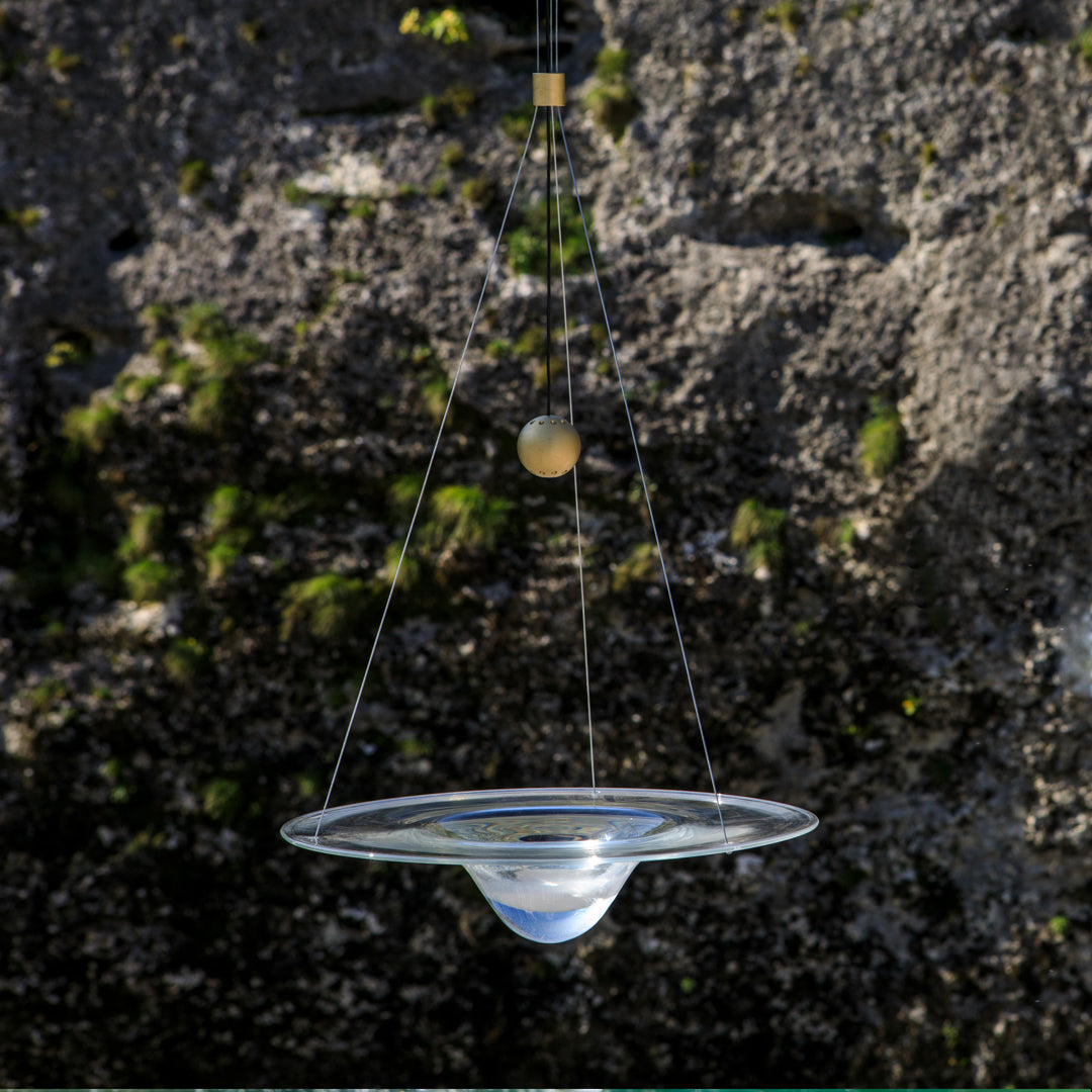 Aurivine Messing minimalistische Pendelleuchte
