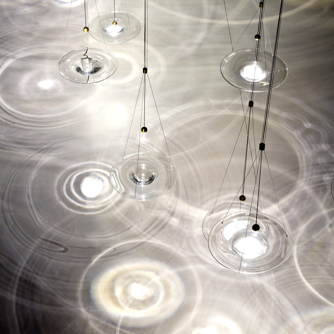 Aurivine Messing minimalistische Pendelleuchte
