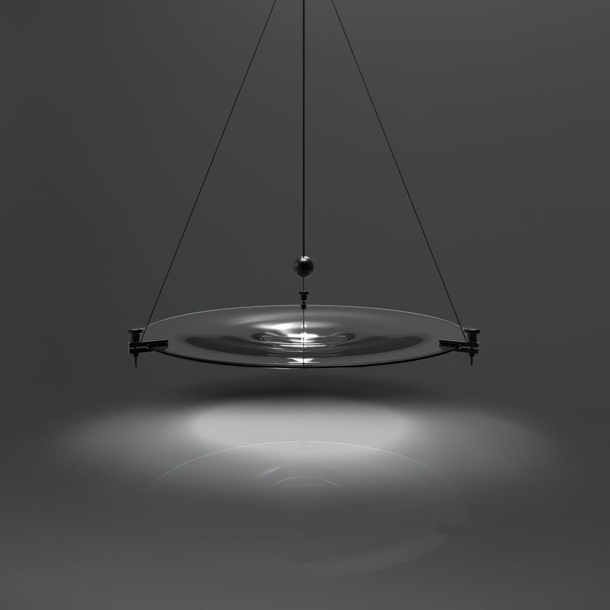 Aurivine Messing minimalistische Pendelleuchte