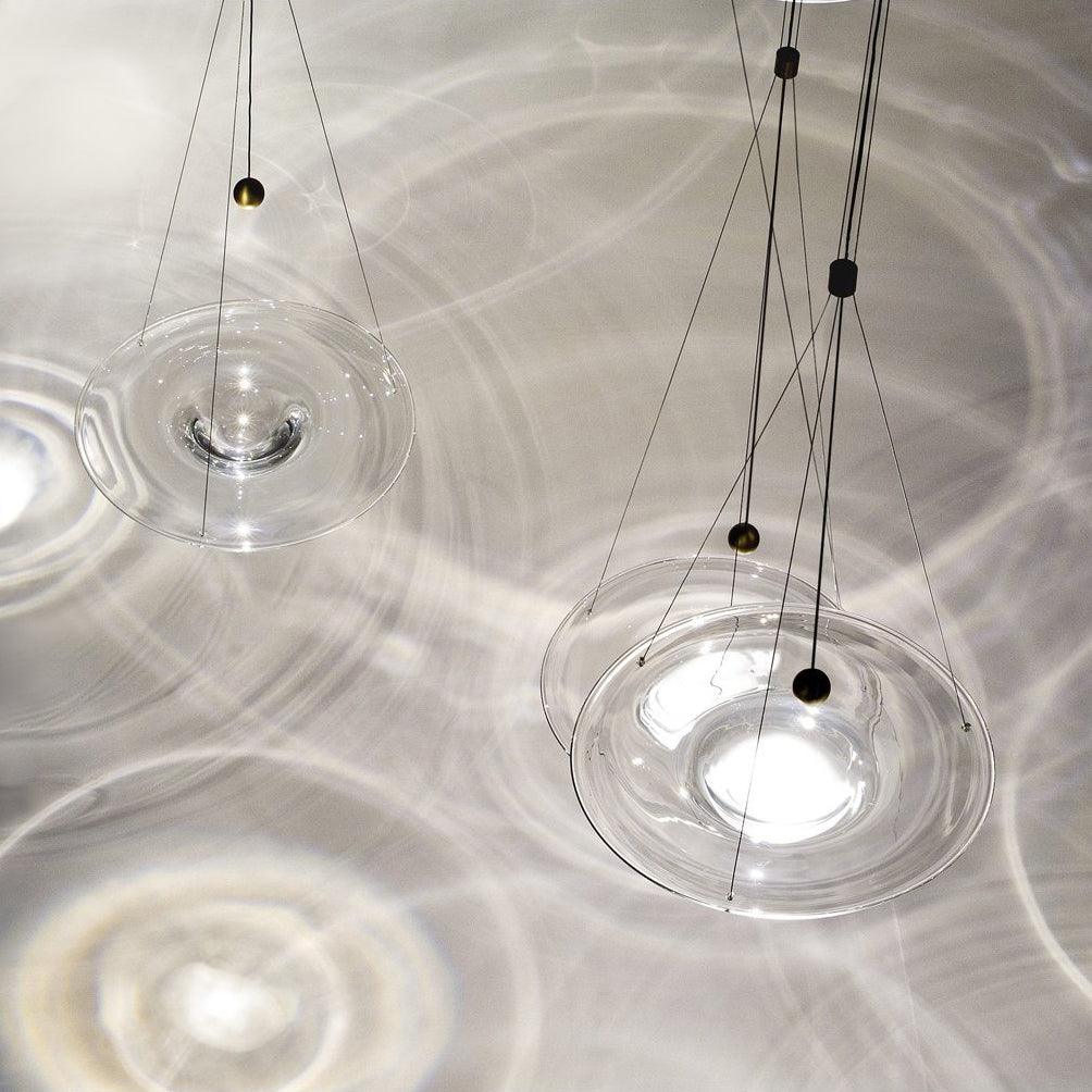 Aurivine Messing minimalistische Pendelleuchte