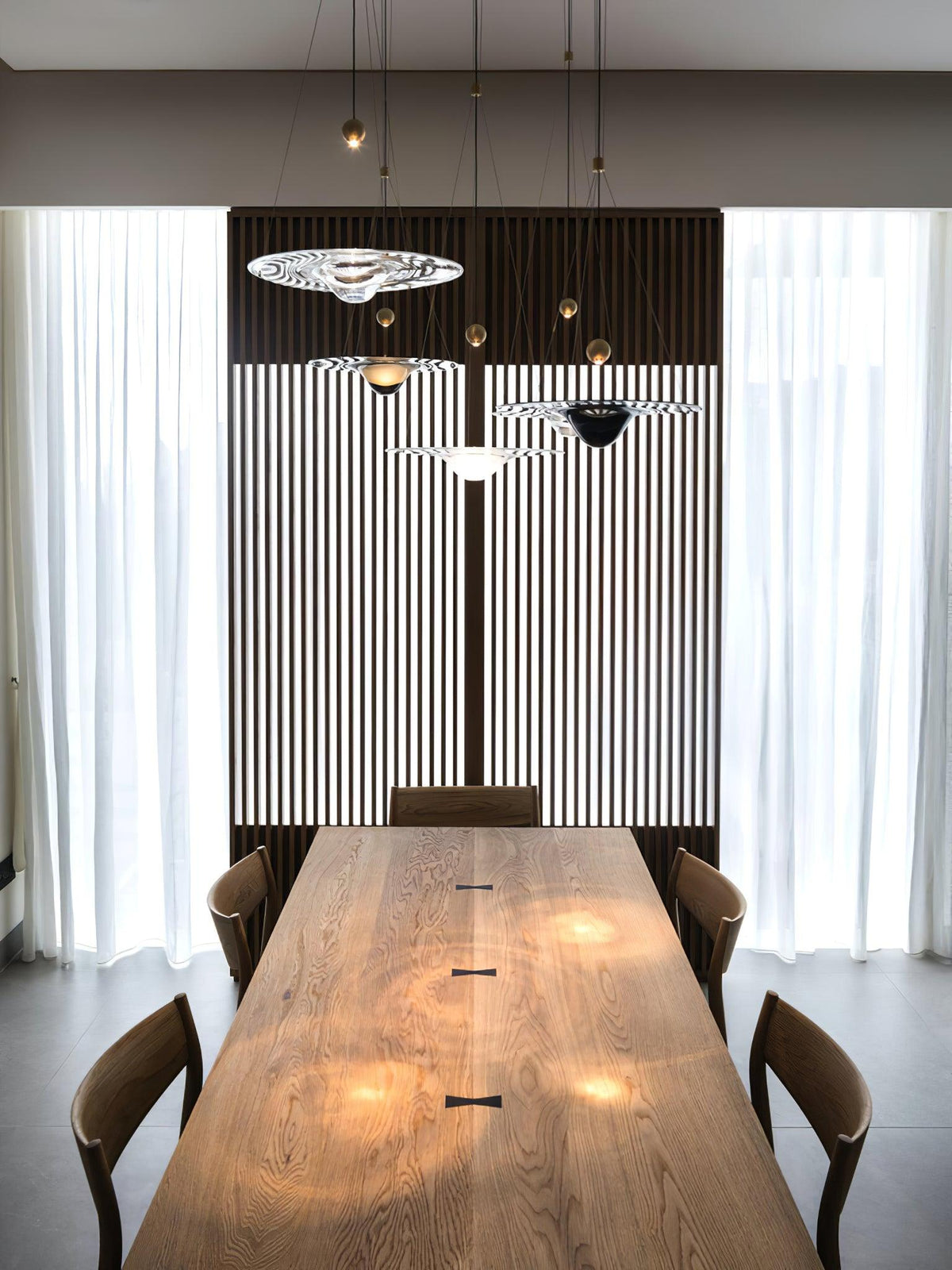 Aurivine Messing minimalistische Pendelleuchte
