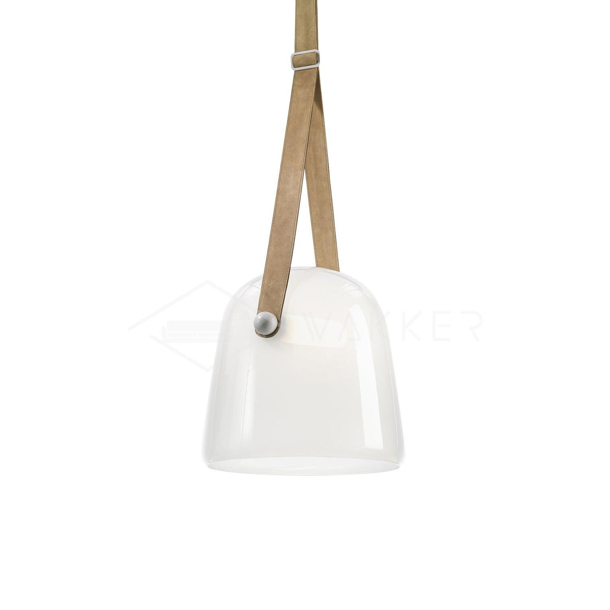 Averisce Pendelleuchte aus Leder im Industrie-Stil